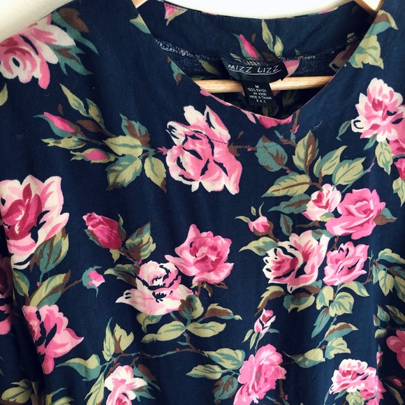 Vintage flower blossom blouse - Picture 13 of 15